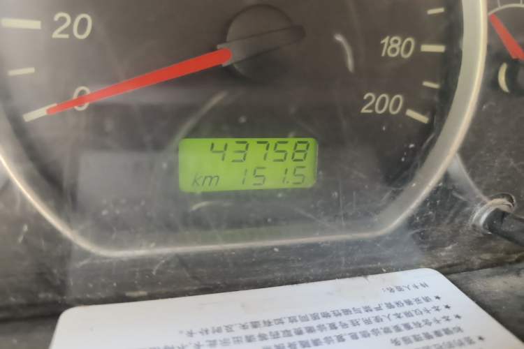 Used Wuling Hongguang 2018 1.5L Classic S Base Model Odometer Close Up