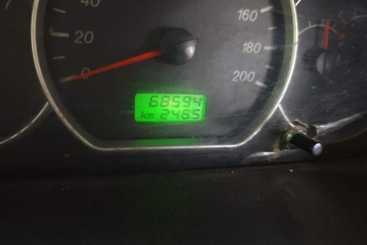 Used Wuling Hongguang 2018 1.5L Classic S Base Model Odometer Close Up
