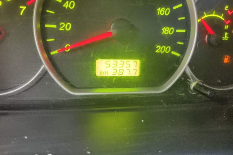 Used Wuling Hongguang 2018 1.5L Classic S Base Model Odometer Close Up