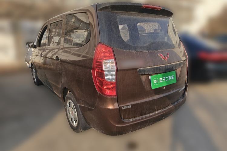 Used Wuling Hongguang 2018 1.5L Classic S Base Model Rear Left 45 Deg