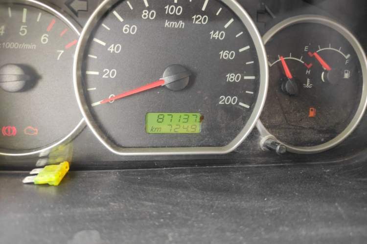 Used Wuling Hongguang 2018 1.5L Classic S Base Model Odometer Close Up