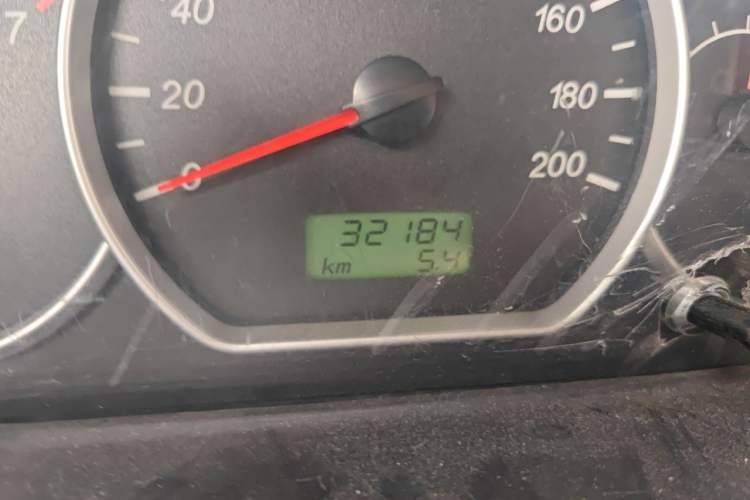 Used Wuling Hongguang 2018 1.5L Classic S Base Model Odometer Close Up