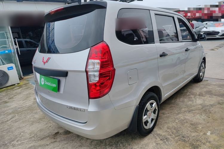 Used Wuling Hongguang 2018 1.2L Classic S Base Model Rear Right 45 Deg