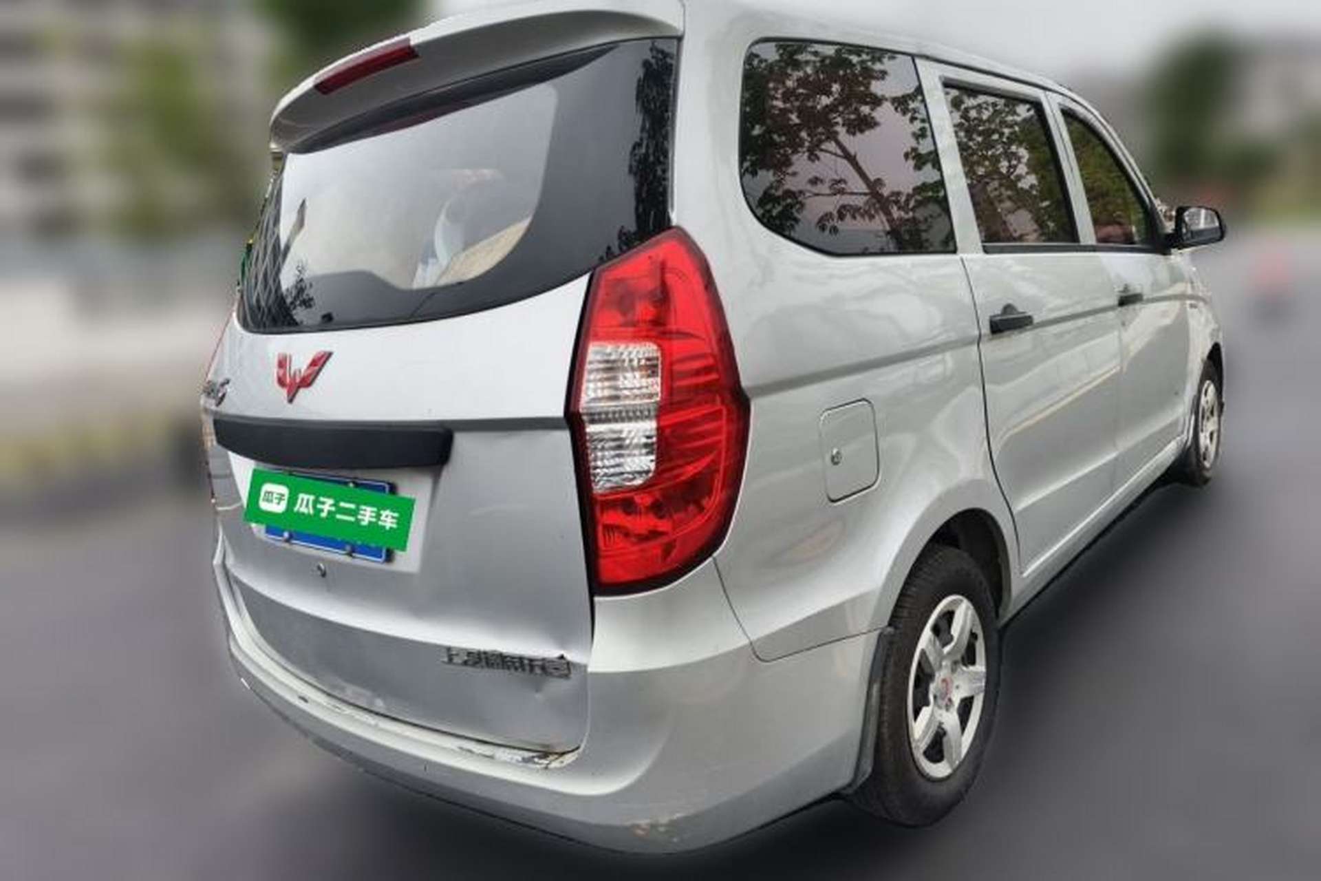 Used Wuling Hongguang 2018 1.5L Classic S Base Model Rear Right 45 Deg