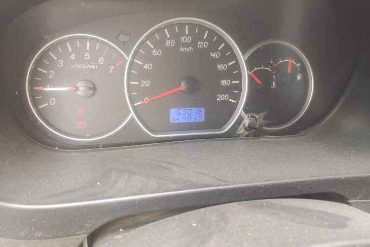 Used Wuling Hongguang 2018 1.5L Classic S Standard Model Odometer Close Up