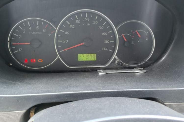 Used Wuling Hongguang 2018 1.2L Classic S Base Model Odometer Close Up