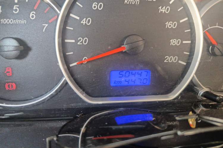 Used Wuling Hongguang 2018 1.5L Classic S Standard Model Odometer Close Up