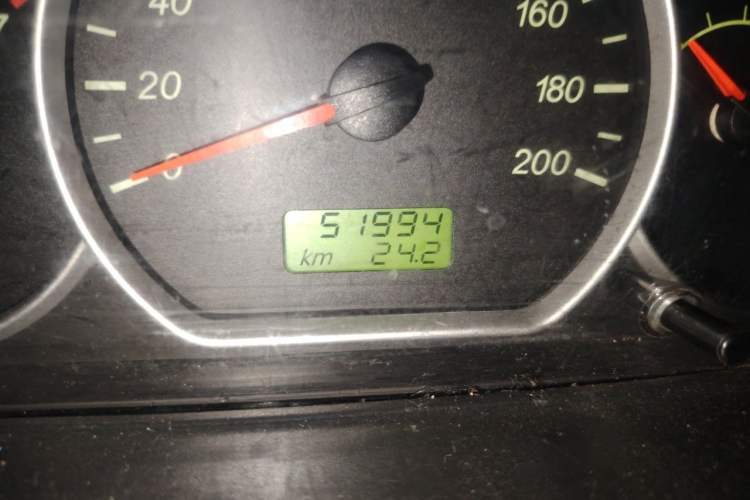 Used Wuling Hongguang 2018 1.5L Classic S Base Model Odometer Close Up