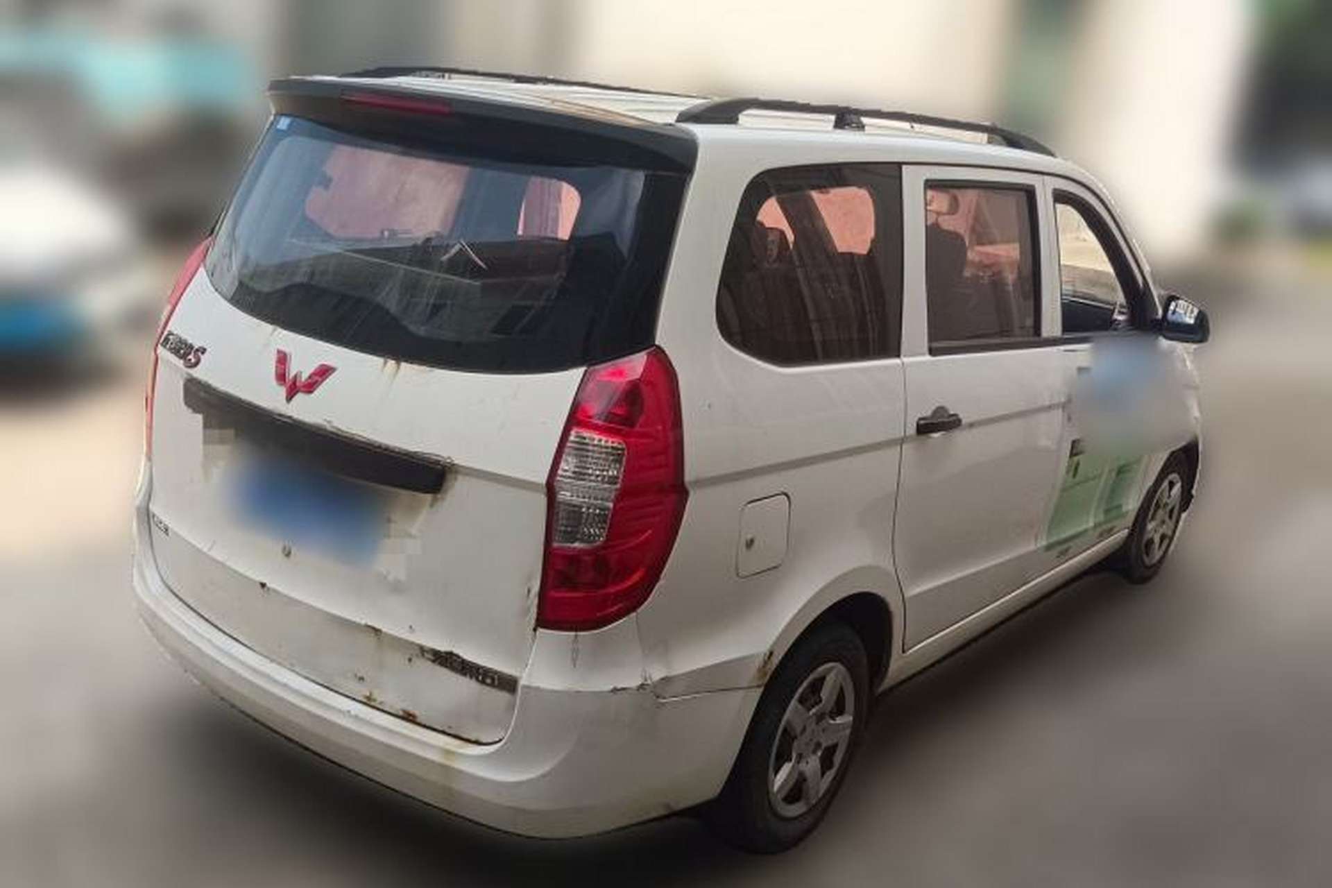 Used Wuling Hongguang 2018 1.5L Classic S Base Model Rear Right 45 Deg