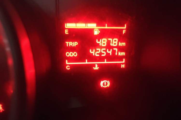 Used Wuling Hongguang 2019 1.5L S Standard Version China VI LAR Odometer Close Up