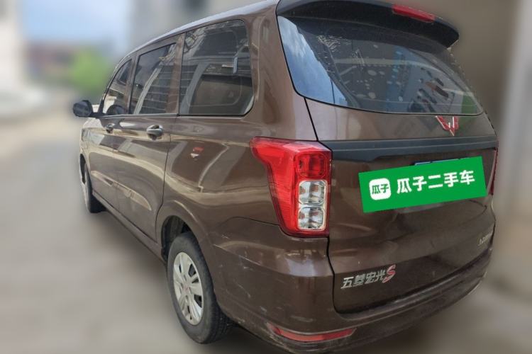 Used Wuling Hongguang 2019 1.5L S Basic Version China VI Standard LAR Rear Left 45 Deg