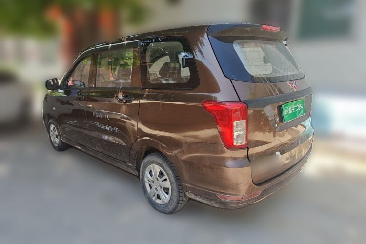 Used Wuling Hongguang 2019 1.5L S Basic Version China VI Standard LAR Rear Left 45 Deg