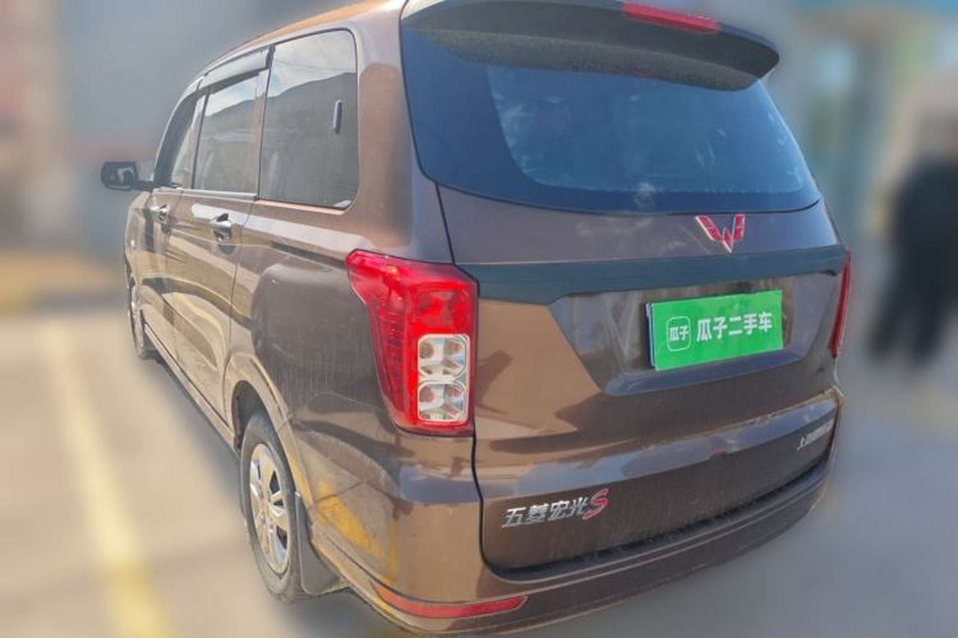 Used Wuling Hongguang 2019 1.5L S Basic Version China VI Standard LAR Rear Left 45 Deg