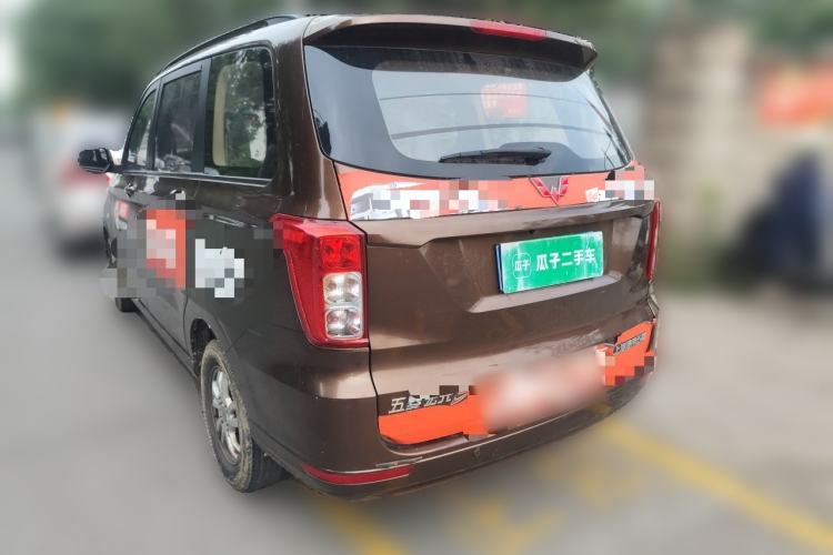 Used Wuling Hongguang 2019 1.5L S Comfort Edition China VI LAR Rear Left 45 Deg