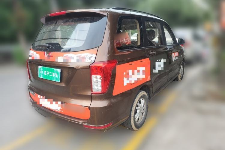 Used Wuling Hongguang 2019 1.5L S Comfort Edition China VI LAR Rear Right 45 Deg