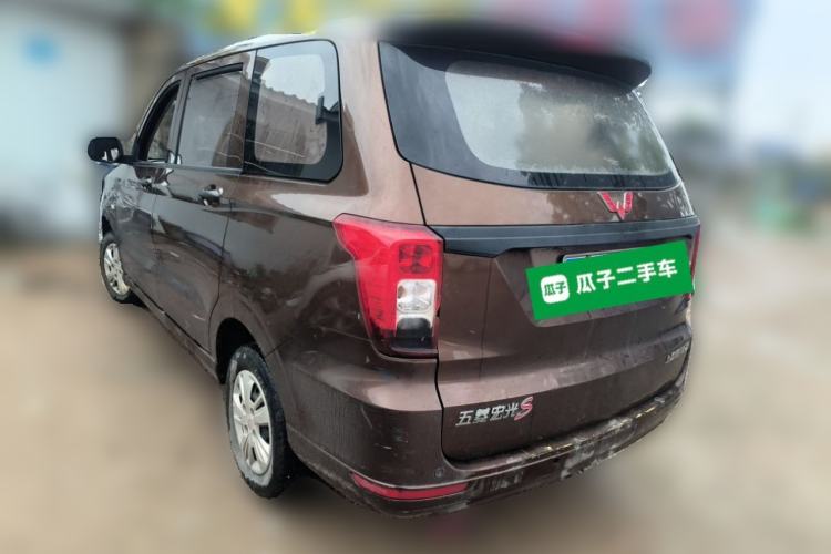 Used Wuling Hongguang 2019 1.5L S Basic Version China VI Standard LAR Rear Left 45 Deg