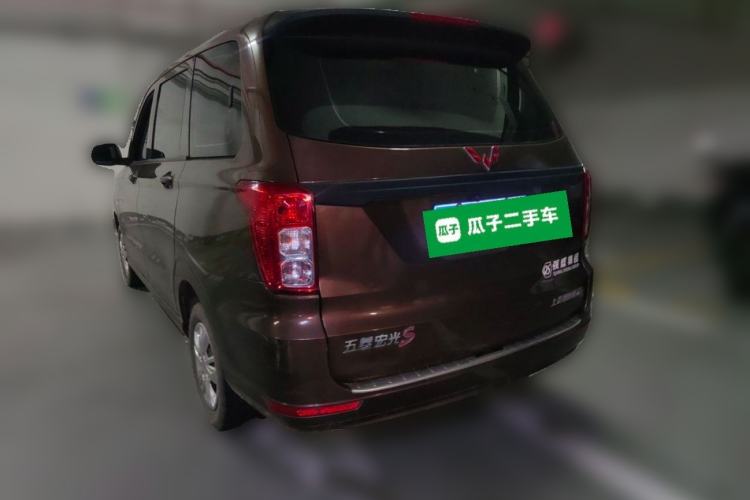 Used Wuling Hongguang 2019 1.5L S Basic Version China VI Standard LAR Rear Left 45 Deg