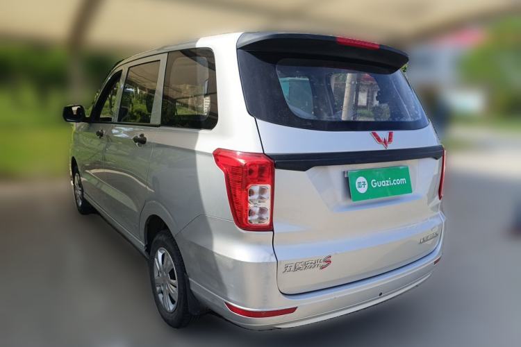 Used Wuling Hongguang 2019 1.5L S Basic Version China VI Standard LAR Rear Left 45 Deg