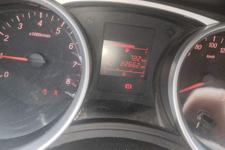 Used Wuling Hongguang 2019 1.5L S Standard Version China VI LAR Odometer Close Up