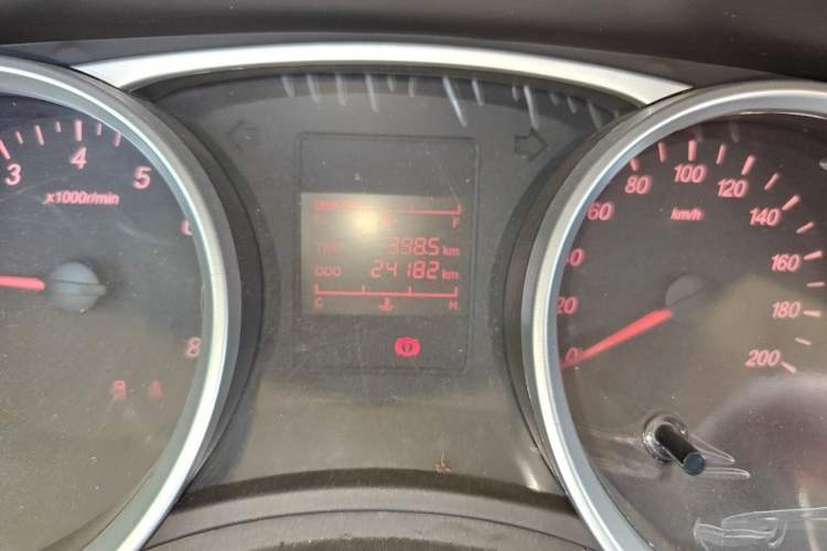 Used Wuling Hongguang 2019 1.5L S Standard Version China VI LAR Odometer Close Up