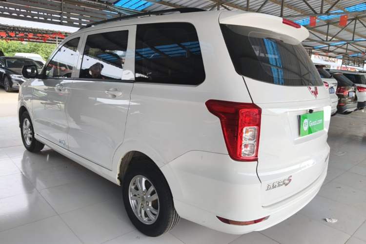 Used Wuling Hongguang 2019 1.5L S Standard Version China VI LAR Rear Left 45 Deg