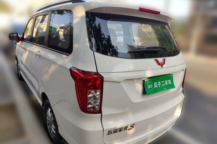 Used Wuling Hongguang 2019 1.5L S Comfort Edition China VI LAR Rear Left 45 Deg