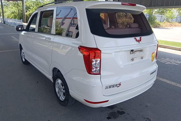 Used Wuling Hongguang 2019 1.5L S Standard Version China VI LAR Rear Left 45 Deg