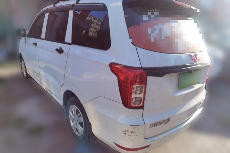 Used Wuling Hongguang 2019 1.5L S Basic Version China VI Standard LAR Rear Left 45 Deg