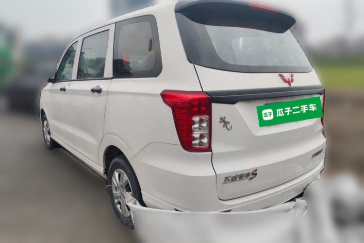 Used Wuling Hongguang 2019 1.5L S Basic Version China VI Standard LAR Rear Left 45 Deg