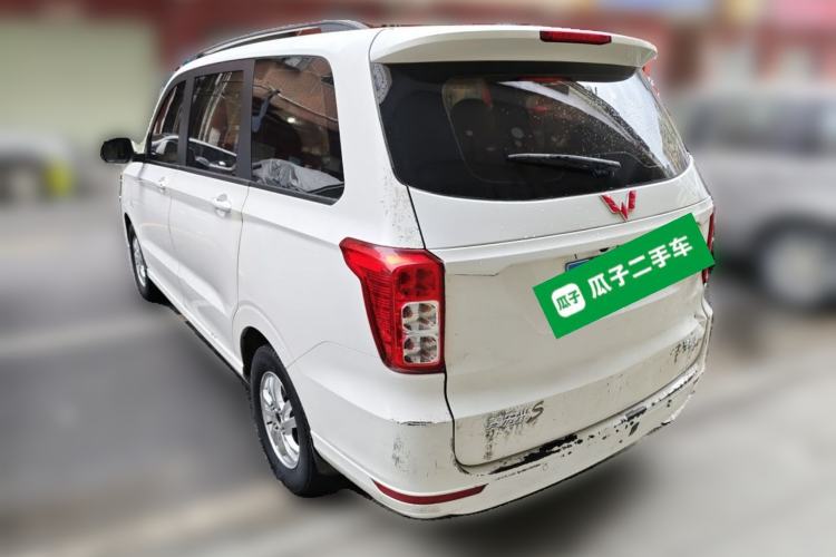 Used Wuling Hongguang 2019 1.5L S Basic Version China VI Standard LAR Rear Left 45 Deg