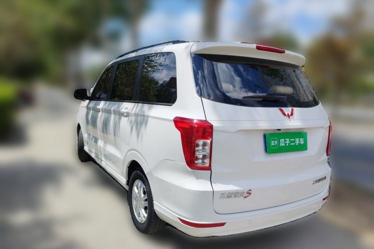 Used Wuling Hongguang 2019 1.5L S Comfort Edition China VI LAR Rear Left 45 Deg