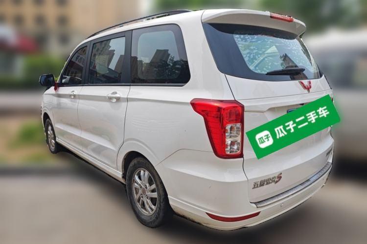 Used Wuling Hongguang 2019 1.5L S Comfort Edition China VI LAR Rear Left 45 Deg