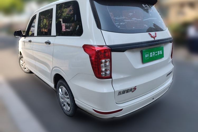 Used Wuling Hongguang 2019 1.5L S Basic Version China VI Standard LAR Rear Left 45 Deg