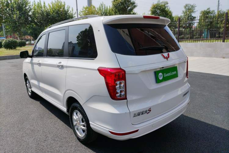 Used Wuling Hongguang 2019 1.5L S Comfort Edition China VI LAR Rear Left 45 Deg