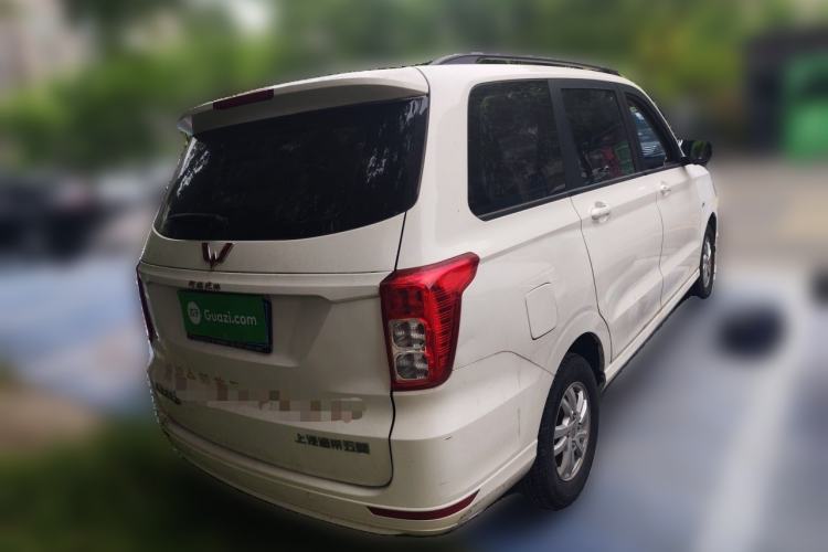 Used Wuling Hongguang 2019 1.5L S Comfort Edition China VI LAR Rear Right 45 Deg