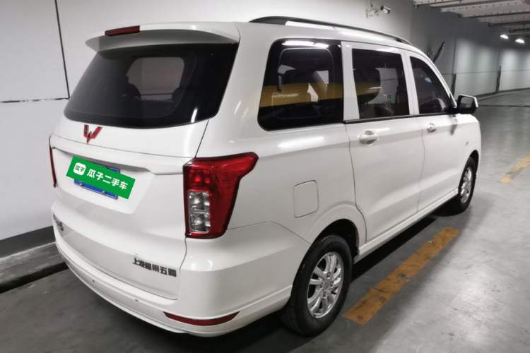 Used Wuling Hongguang 2019 1.5L S Standard Version China VI LAR Rear Right 45 Deg