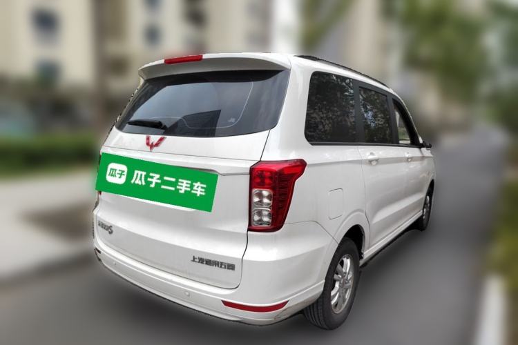 Used Wuling Hongguang 2019 1.5L S Comfort Edition China VI LAR Rear Right 45 Deg