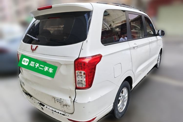 Used Wuling Hongguang 2019 1.5L S Basic Version China VI Standard LAR Rear Right 45 Deg
