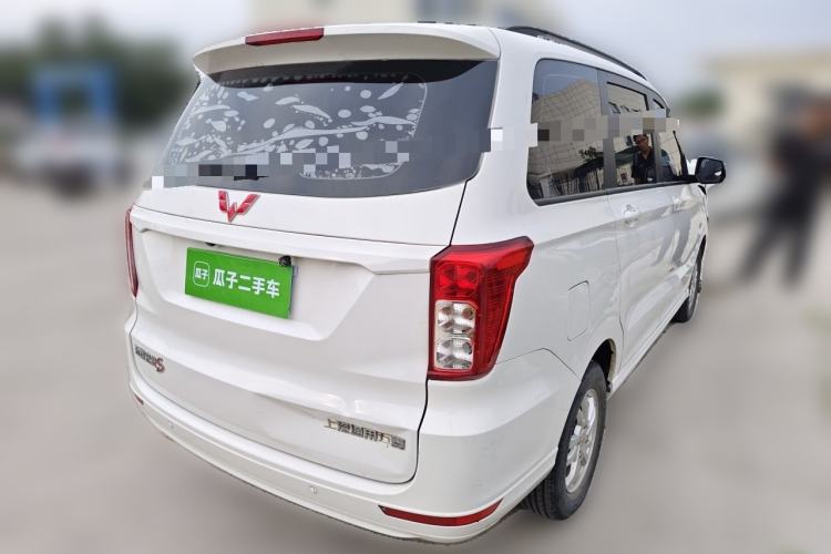 Used Wuling Hongguang 2019 1.5L S Comfort Edition China VI LAR Rear Right 45 Deg