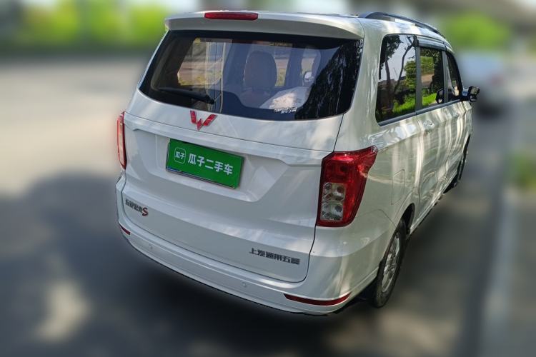 Used Wuling Hongguang 2019 1.5L S Comfort Edition China VI LAR Rear Right 45 Deg