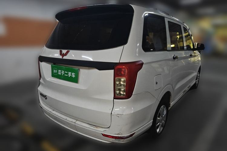 Used Wuling Hongguang 2019 1.5L S Basic Version China VI Standard LAR Rear Right 45 Deg