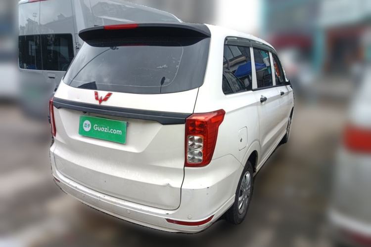 Used Wuling Hongguang 2019 1.5L S Basic Version China VI Standard LAR Rear Right 45 Deg