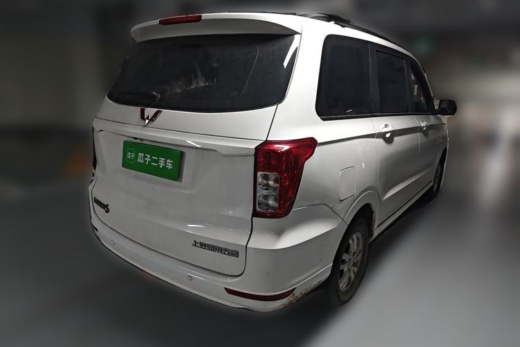 Used Wuling Hongguang 2019 1.5L S Comfort Edition China VI LAR Rear Right 45 Deg
