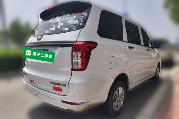 Used Wuling Hongguang 2019 1.5L S Basic Version China VI Standard LAR Rear Right 45 Deg
