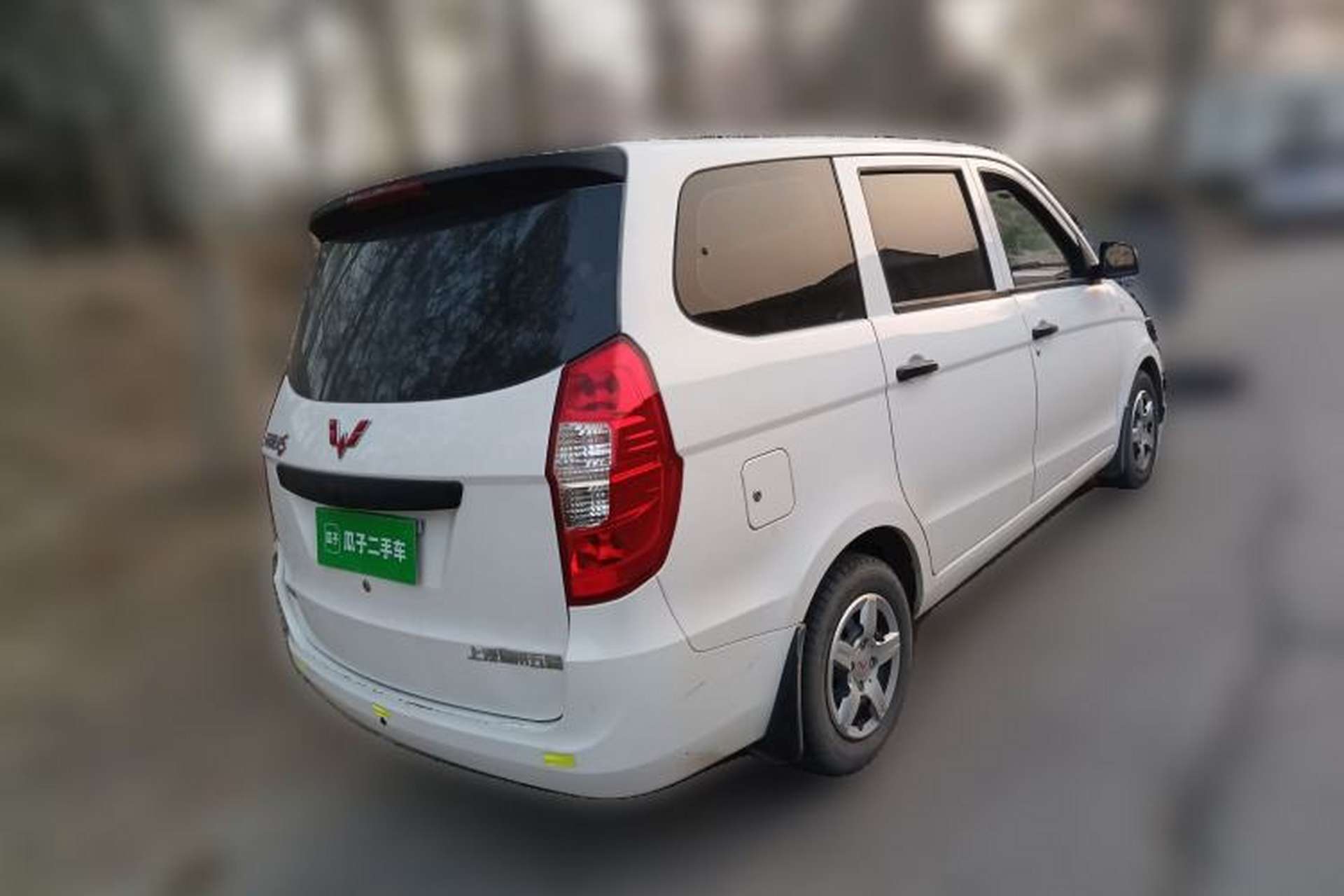 Used Wuling Hongguang 2019 1.5L S Basic Version China VI Standard LAR Rear Right 45 Deg
