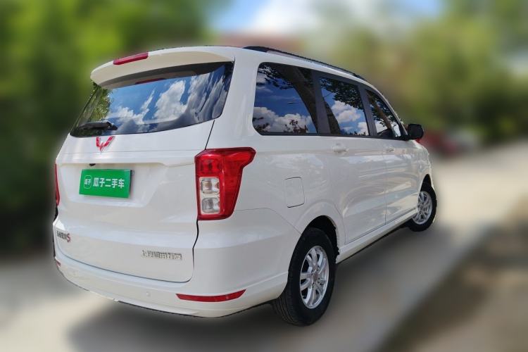 Used Wuling Hongguang 2019 1.5L S Comfort Edition China VI LAR Rear Right 45 Deg