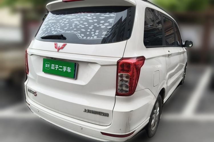 Used Wuling Hongguang 2019 1.5L S Comfort Edition China VI LAR Rear Right 45 Deg