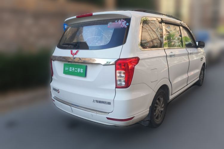 Used Wuling Hongguang 2019 1.5L S Comfort Edition China VI LAR Rear Right 45 Deg