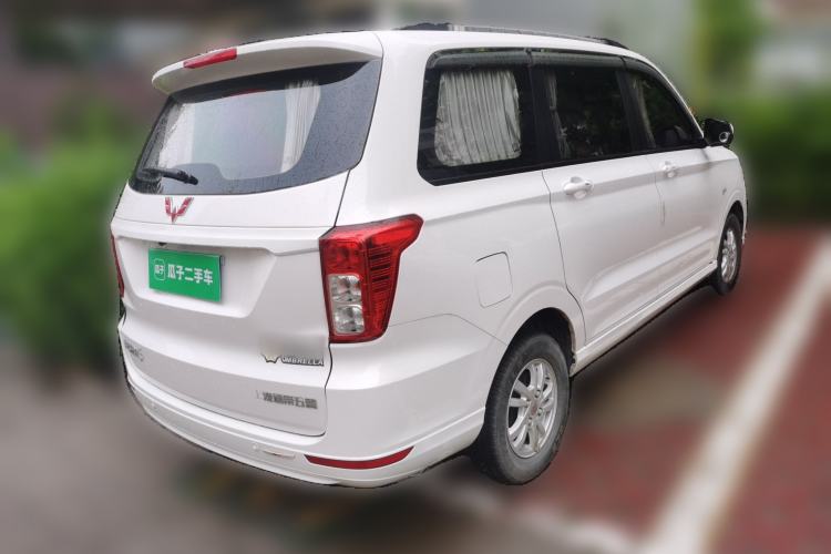 Used Wuling Hongguang 2019 1.5L S Comfort Edition China VI LAR Rear Right 45 Deg