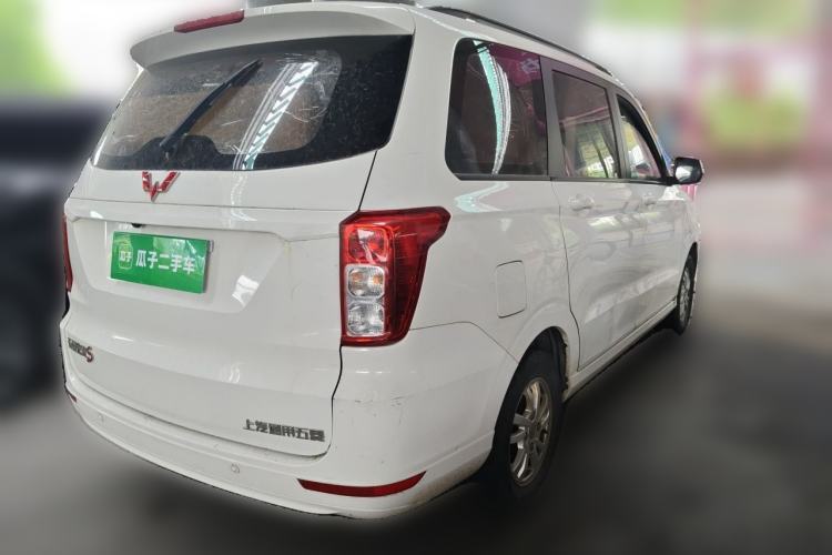 Used Wuling Hongguang 2019 1.5L S Comfort Edition China VI LAR Rear Right 45 Deg